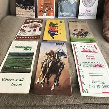 Horse racing programs for sale  Georgetown
