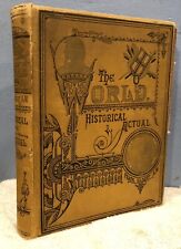 Antigo livro de enciclopédia histórico e real ilustrado do mundo de 1893 comprar usado  Enviando para Brazil