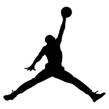 Usado, Air Jordan Jumpman logo 6" Michael Jordans Mj 23 Die Cut Vinyl Decal Adesivo 2x comprar usado  Enviando para Brazil