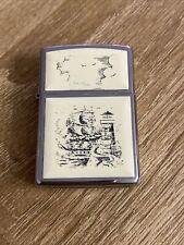 Briquet zippo scrimshaw d'occasion  Gien