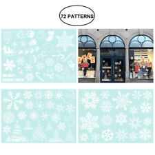 Snowflake stickers window for sale  Shipping to Ireland