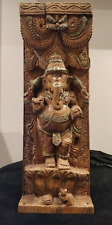 Wooden traditional ganesh for sale  STANMORE
