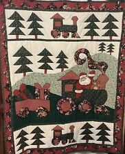 Christmas quilt trains for sale  White Bluff