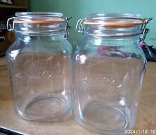 Kilner square jars for sale  LONDON