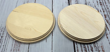 Round wooden plaques for sale  Waldorf