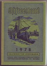 Stfriesland kalender 1978 gebraucht kaufen  Emden