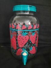 Vtg strawberry glass for sale  Clever