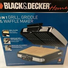 Grelha, chapa e waffle Black & Decker 3 em 1 G48TD comprar usado  Enviando para Brazil