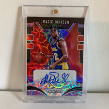 Magic Johnson 2019-20 Auto Panini Prizm Choice Signature #SG-MJN segunda mano  Embacar hacia Argentina