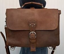 work leather briefcase bag for sale  Cascade Locks