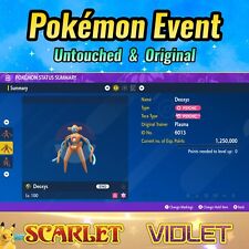 Used, Deoxys Event 💜 American Plasma Event 💜 Pokémon Scarlet & Violet for sale  Shipping to South Africa