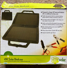 4W Solar Panel ‘Briefcase’ Charger - for leisure or vehicle battery for sale  Shipping to South Africa