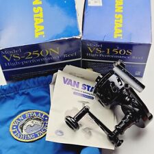 Van Staal VS 200 Black Early USA VS200N - 1 Reel 2 Blue Boxes, 3000's Serial Bag for sale  Shipping to South Africa