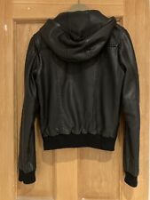 Superdry hooded leather for sale  NEWBURY