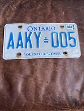 2006 ontario license for sale  New York