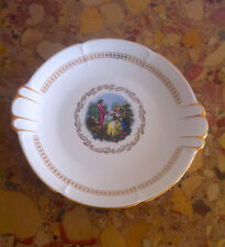 Ravier, plat en porcelaine avec poignées, motif romantique, style Fragonard  d'occasion  Toulouse-