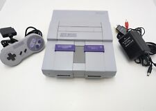 Paquete de consola de sistema Super Nintendo SNES controlador FABRICANTE DE EQUIPOS ORIGINALES LIMPIO probado funcionamiento  segunda mano  Embacar hacia Argentina