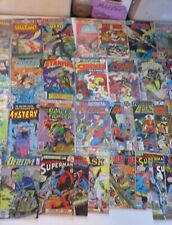 VINTAGE DC COMIC LOT 37 ISSUES, MASK, SHAZAM, SUPERMAN, BATMAN, FIRESTORM for sale  Shipping to South Africa