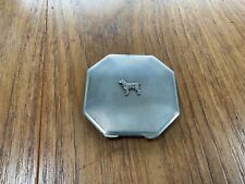 Solid silver compact for sale  POTTERS BAR