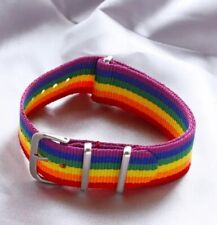 Stoff armband regenbogen gebraucht kaufen  Wetzlar