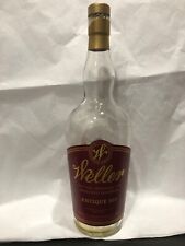 Usado, Botella de whisky vacía Weller 107 bourbon etiqueta roja rara  segunda mano  Embacar hacia Argentina