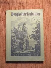 Bergischer kalender 1952 gebraucht kaufen  Engelskirchen