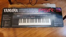 Usado, Teclado eletrônico portátil Yamaha PSR-3 (49 teclas) 100 vozes com adaptador AC comprar usado  Enviando para Brazil