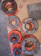 Used, 6 Ridgid 700 pipe threader Dies  1/2" - 2"  for sale  Shipping to South Africa