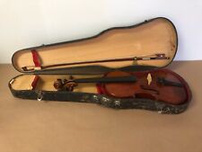 Violino antigo com arco e estojo, russo pré-revolucionário de 100 anos comprar usado  Enviando para Brazil