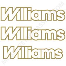 Williams stickers renault for sale  Shipping to Ireland