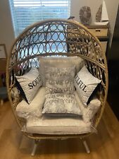 Wicker egg chair for sale  San Antonio