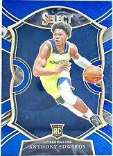 Used, 2020-21 Panini Select Anthony Edwards Blue Prizm Rookie Card RC Timberwolves🔥📈 for sale  Shipping to South Africa