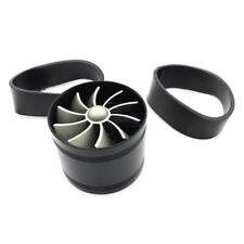 Usado, Ventilador único entrada de ar carro motor gasolina turbona turbonator carregador economizador preto comprar usado  Enviando para Brazil