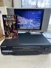 Sony SLV-N51 VCR VHS Reproductor Video Casete Grabadora 4 Cabezales Hi-Fi Estéreo PROBADO segunda mano  Embacar hacia Argentina