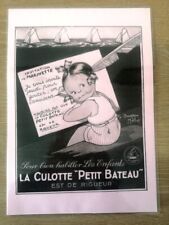 Publicité petit bateau d'occasion  Bordeaux-