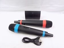 Like New Playstation 3 Ps3 Singstar Dual Wireless Microphone Bundle with Dongle for sale  Shipping to South Africa