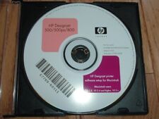 Apple Mac Original Start-Up disk for HP DesignJet 500,800 PS Plotters.Drivers CD for sale  Shipping to South Africa