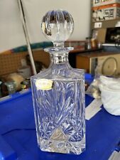 Block crystal decanter for sale  Lake Worth