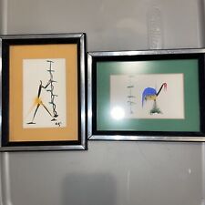 Vintage asian watercolor for sale  Cumming