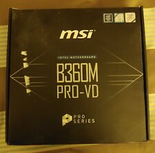 Msi b360m pro d'occasion  Expédié en Belgium