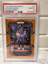 Prizm Monopoly 2022 Anthony Davis Orange Prizm/124 PSA 10 #41 segunda mano  Embacar hacia Argentina