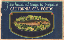 vintage 1971 cookbook seafood for sale  Albany