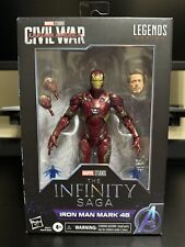 Hasbro Marvel Legends Infinity Saga Capitán América: Civil War Iron Man Mark 46, usado segunda mano  Embacar hacia Argentina