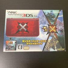 Conjunto de console Monster Hunter Cross pacote especial Nintendo 3DS LL, usado comprar usado  Enviando para Brazil