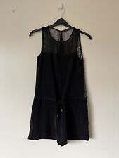 Zara black playsuit for sale  KING'S LYNN