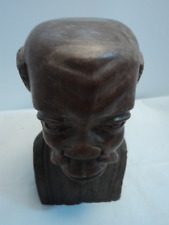 african wooden head bust for sale  UXBRIDGE
