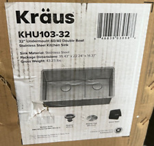 Kraus khu103 undermount for sale  North Salt Lake