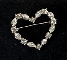 silver tone heart jewelry for sale  Coleman