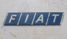 Placa emblema monograma vintage FIAT carro automóvel antigo vintage ITÁLIA comprar usado  Enviando para Brazil
