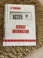 Yamaha xc125 1992 for sale  OLDHAM